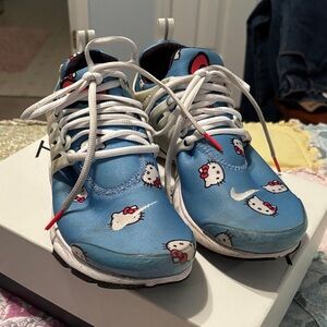 Nike Hello Kitty Women Sneakers - Light Blue and White